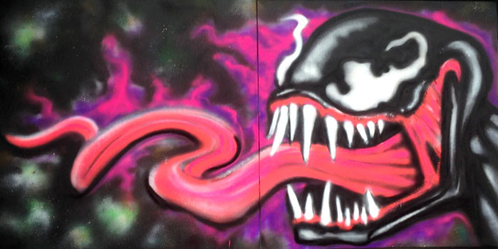 venom graffiti