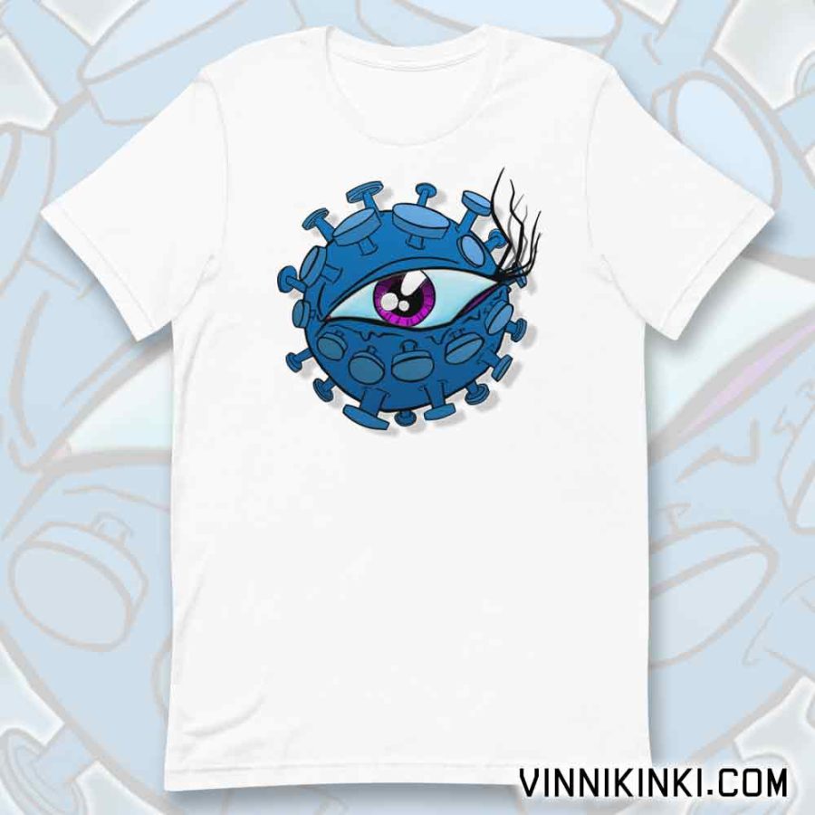 viral eyeball unisex t-shirt