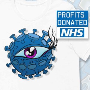 viral eyeball profits donated to NHS charities together