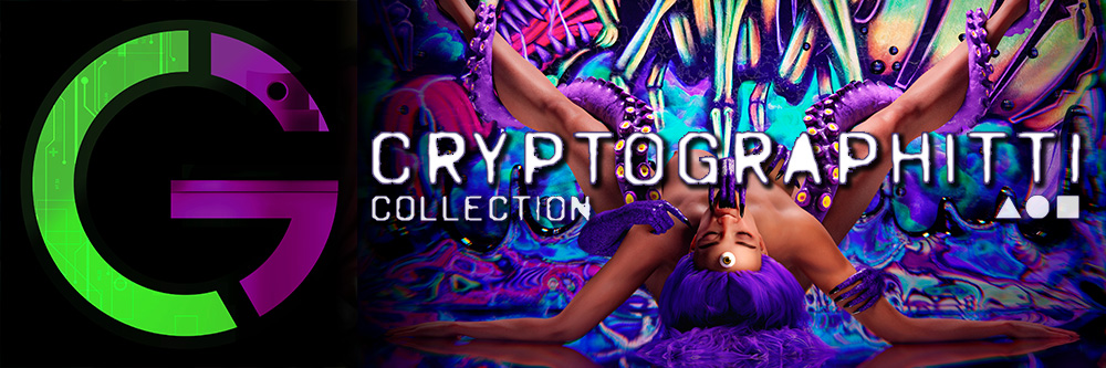 The Cryptographitti NFT graffiti collaboration project on Foundation collections