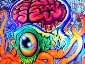 Live Black Light Graffiti Art at Bangkok Island Event for Galleries Nights 2025